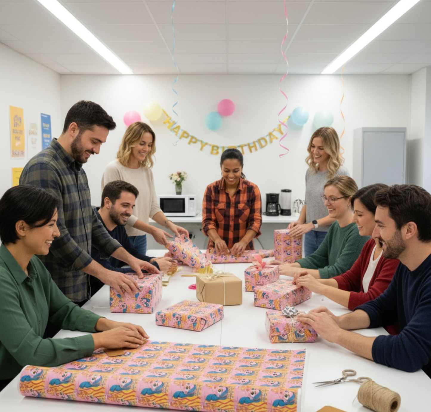 So Damir, so mindful Wrapping paper roll