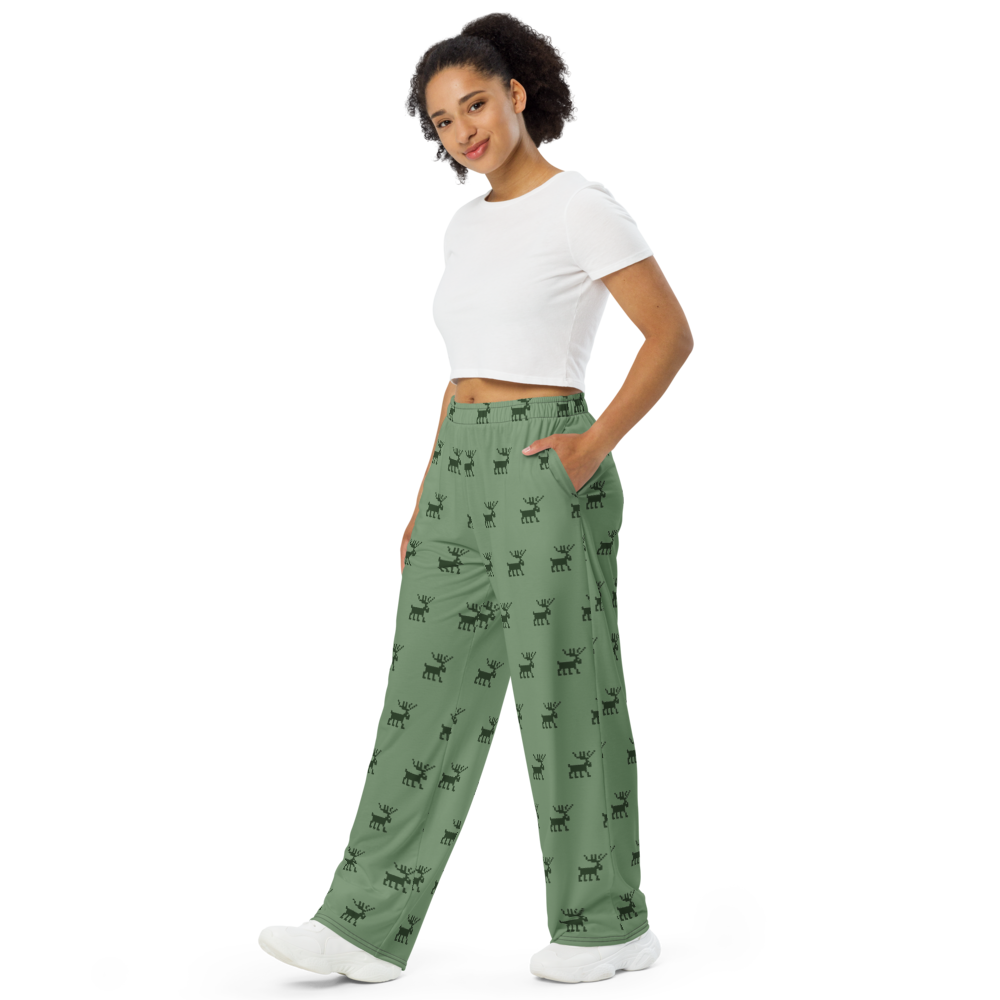 Rain Deer unisex wide-leg pants