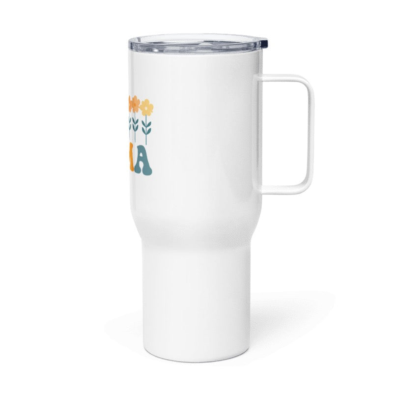 MaMa Travel mug with a handle