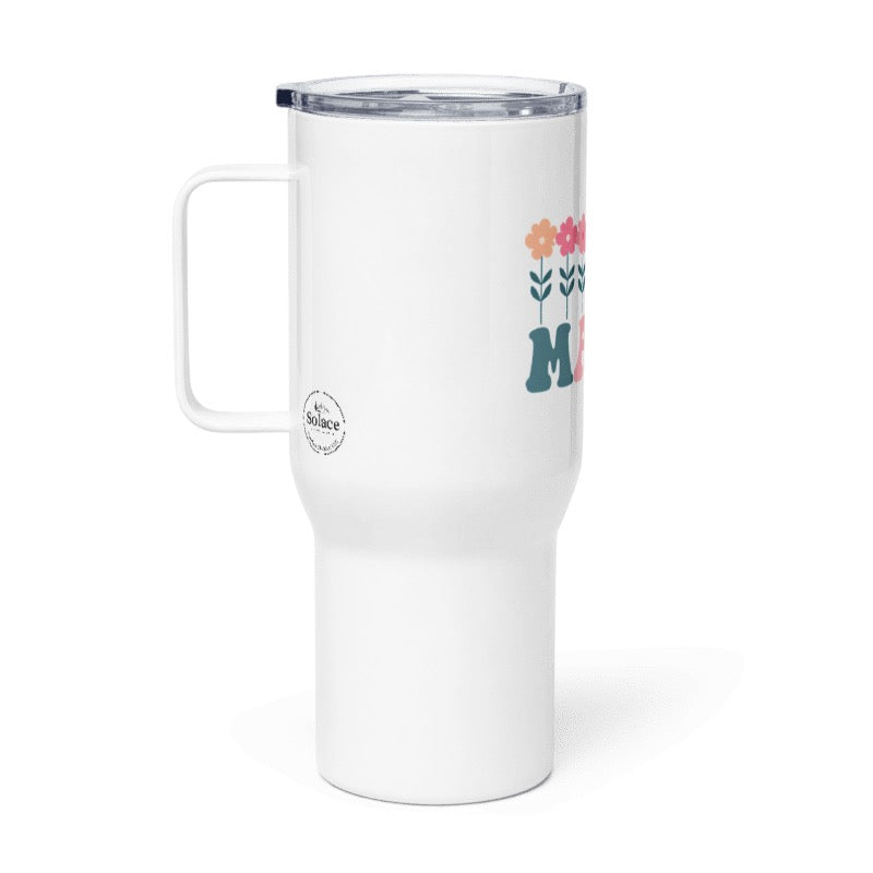 MaMa Travel mug with a handle