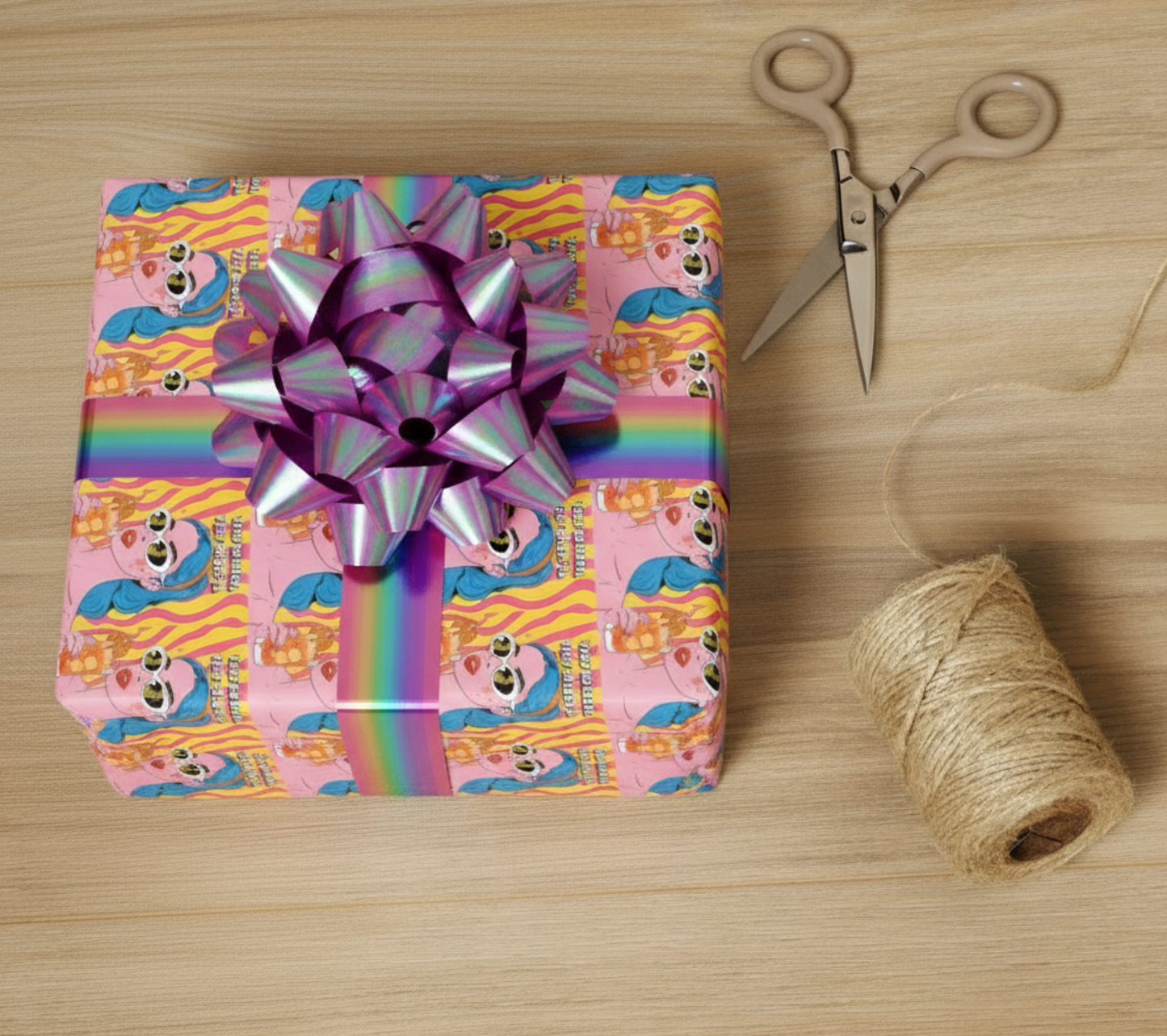 So Damir, so mindful Wrapping paper roll