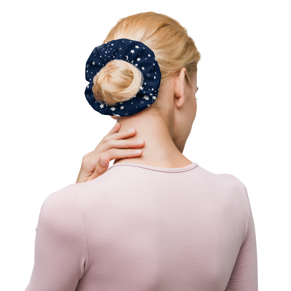 Into the Stars Recycled Scrunchie