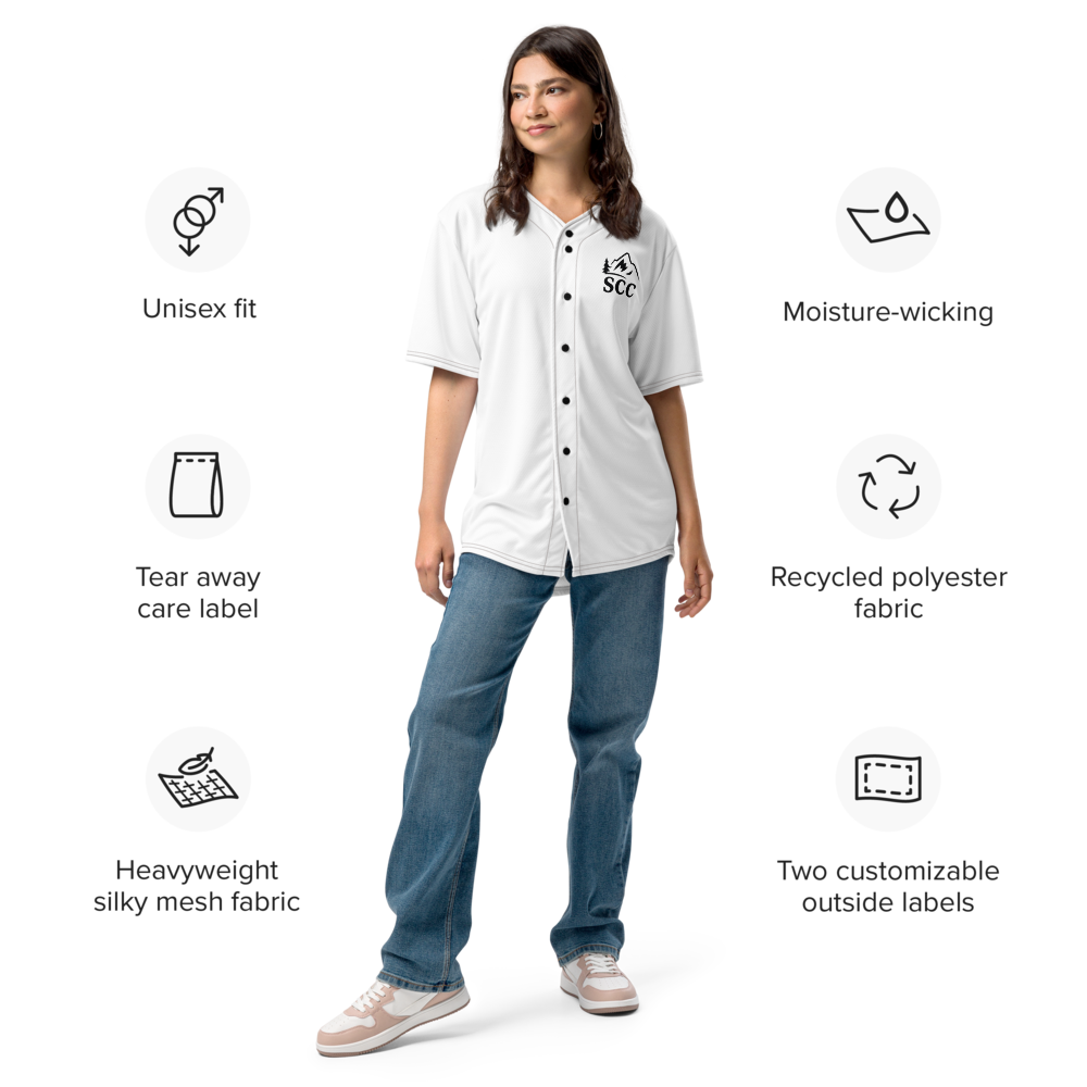 P.N.W | Women's & Mens Recycled baseball jersey