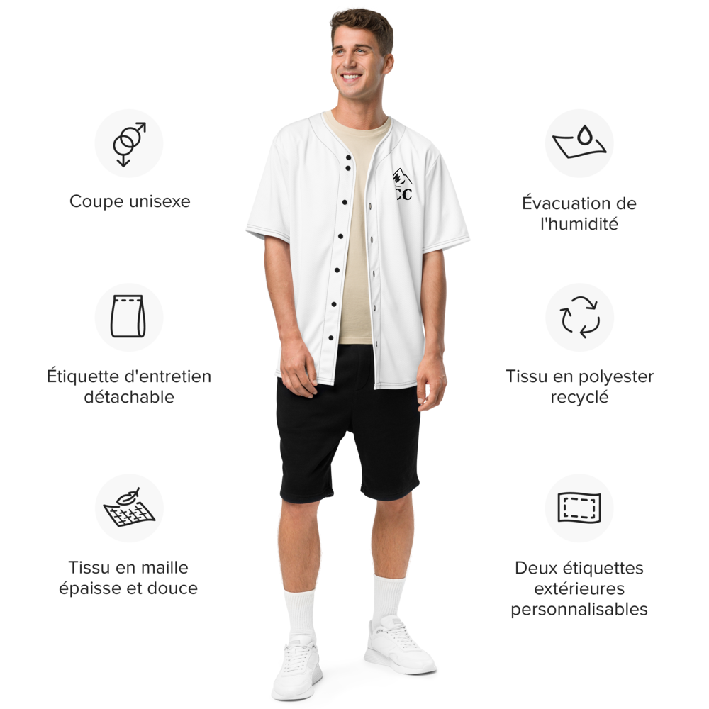 P.N.W | Women's & Mens Recycled baseball jersey