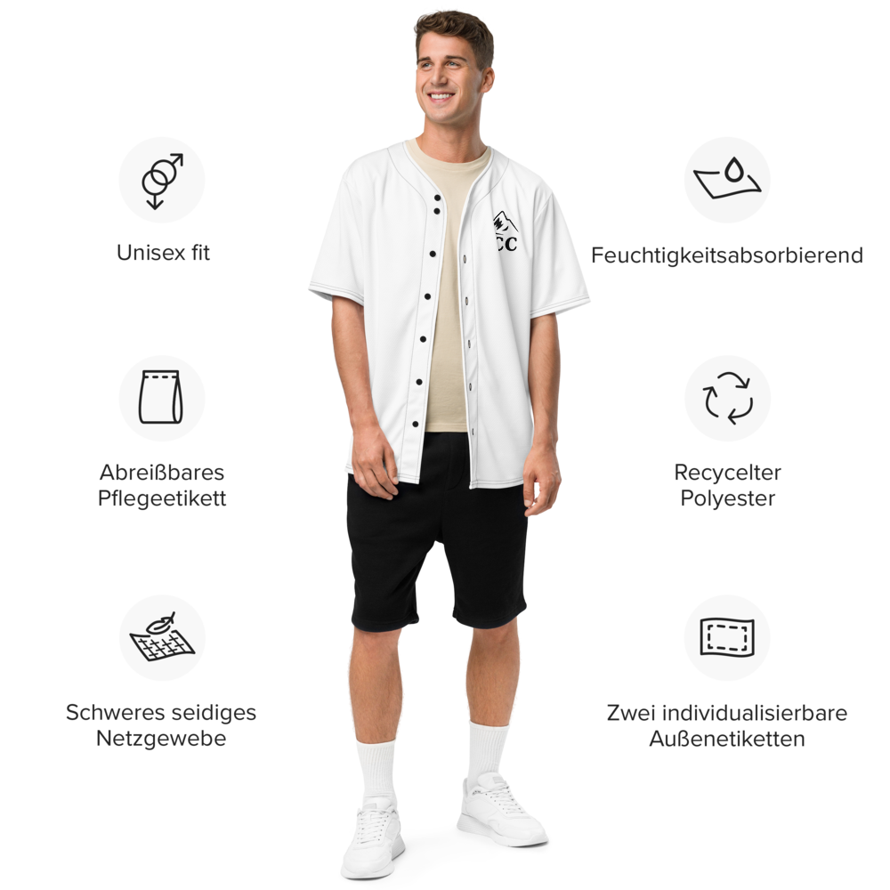 P.N.W | Women's & Mens Recycled baseball jersey