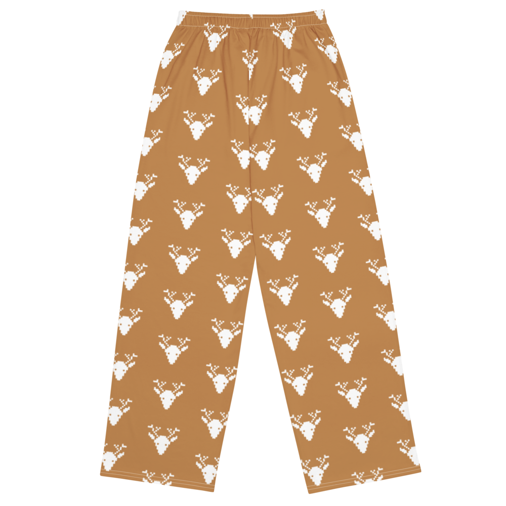 Rain deer unisex wide-leg pants