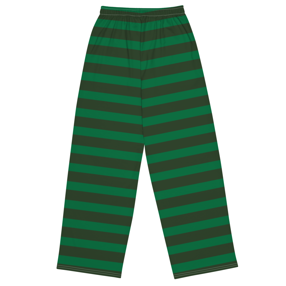 The Cozy Stripe unisex wide-leg pants