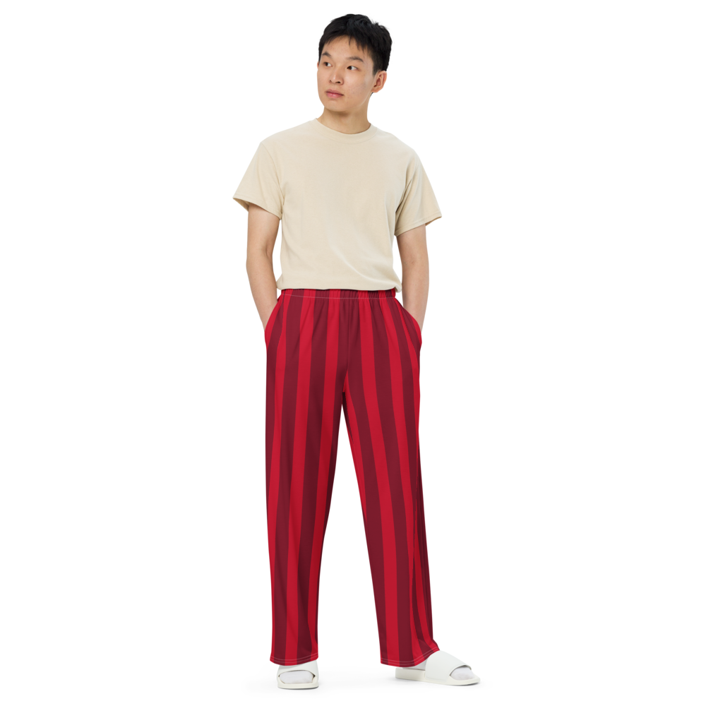 Holly Jolly unisex loungewear wide-leg Pants