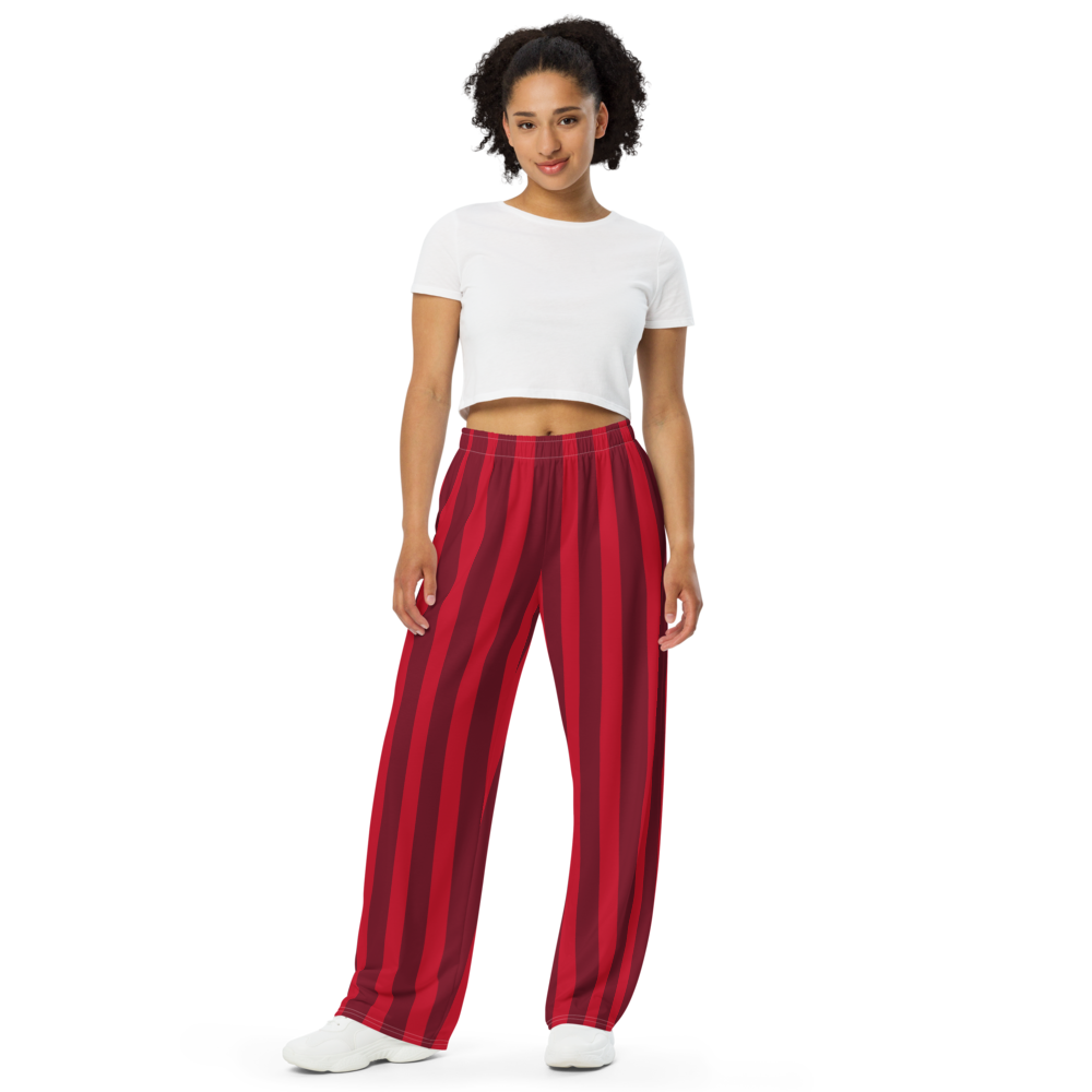 Holly Jolly unisex loungewear wide-leg Pants