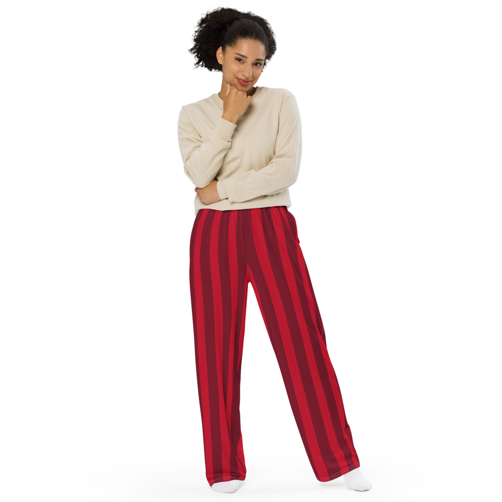 Holly Jolly unisex loungewear wide-leg Pants