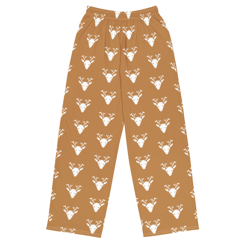 Rain deer unisex wide-leg pants