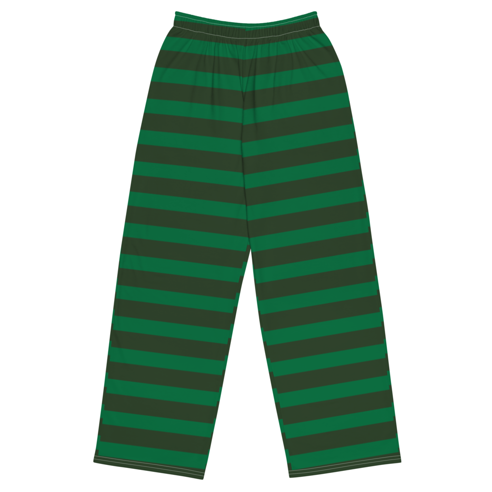 The Cozy Stripe unisex wide-leg pants