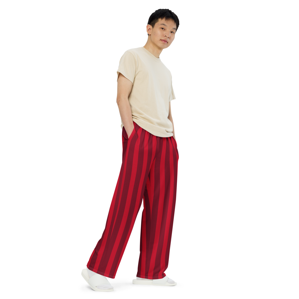 Holly Jolly unisex loungewear wide-leg Pants