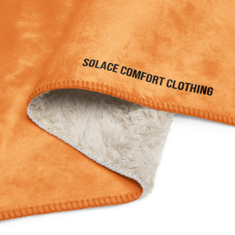 Into The WILD  | ORANGE | Sherpa blanket