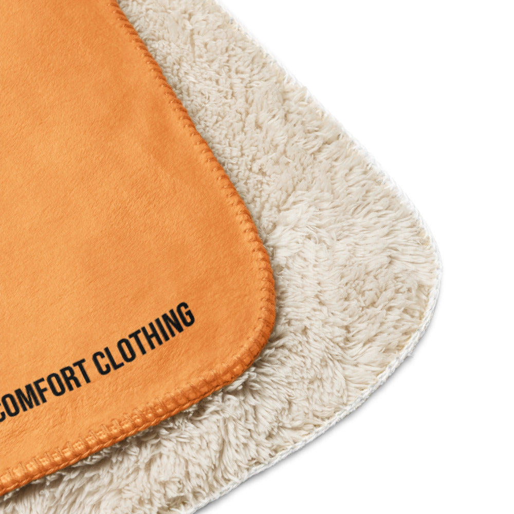 Into The WILD  | ORANGE | Sherpa blanket