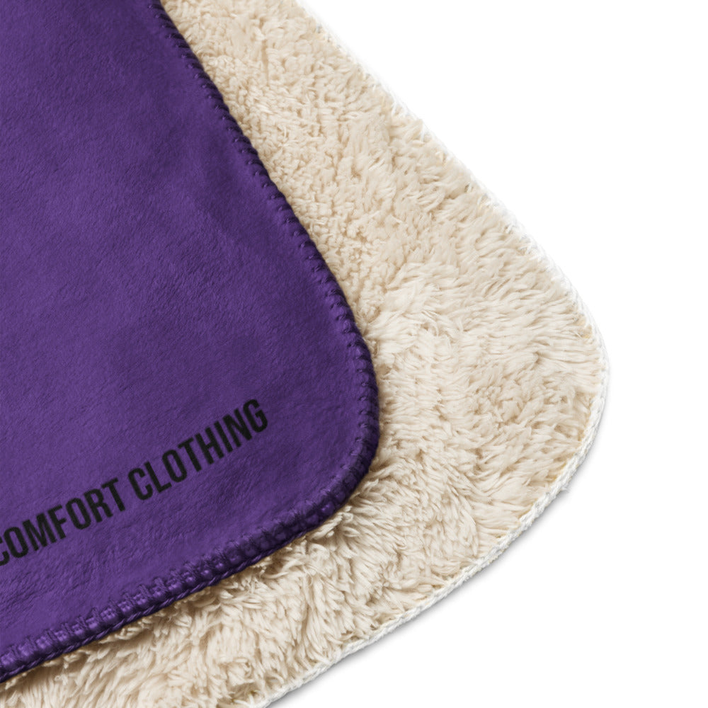 Into The WILD  | PURPLE | Sherpa blanket